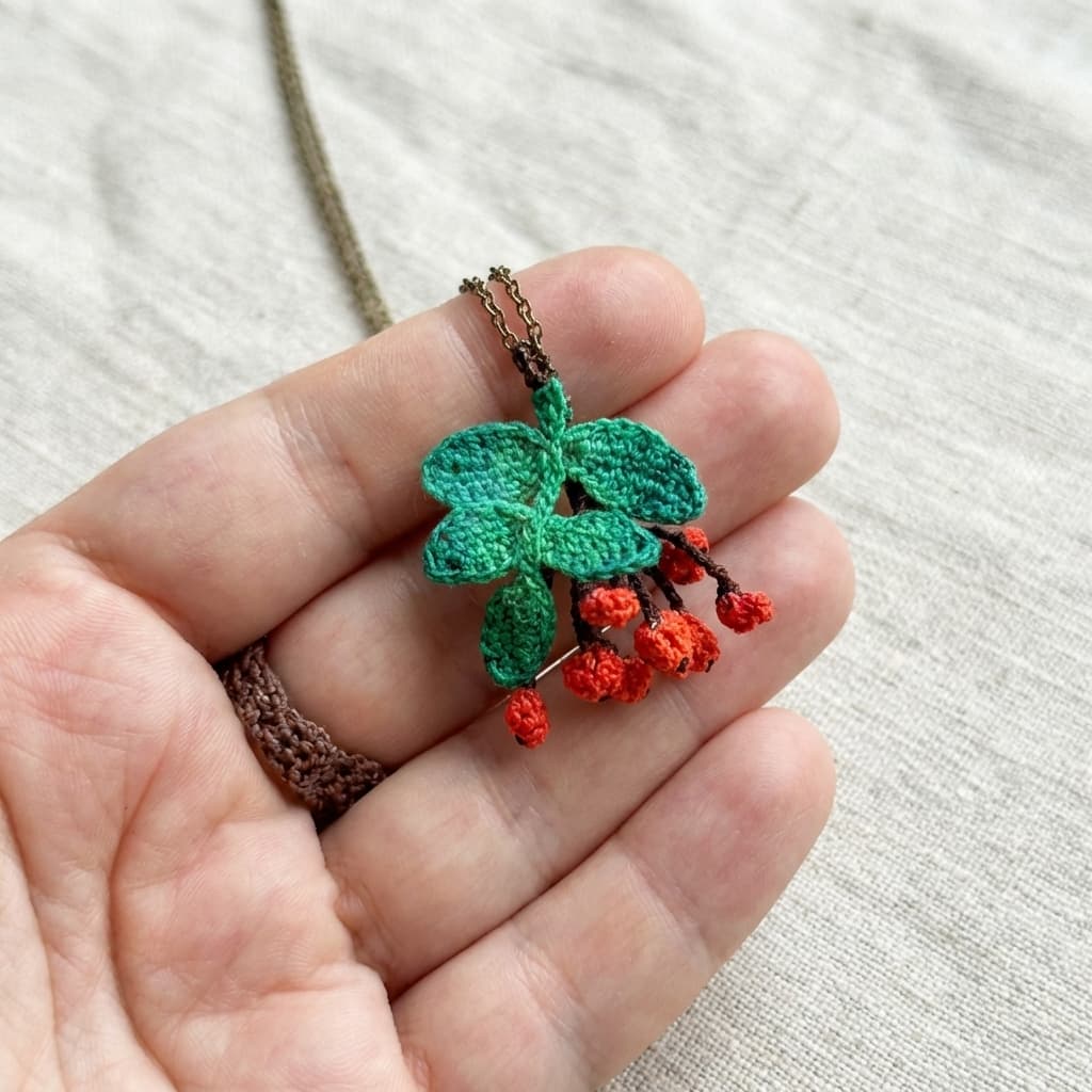 šperk s příběhem podzim a jeřabiny